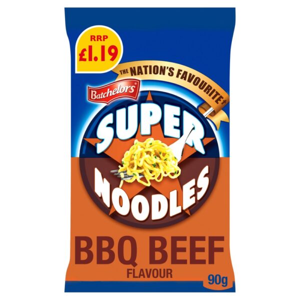 Batchelors Super Noodles BBQ Beef Flavour 90g