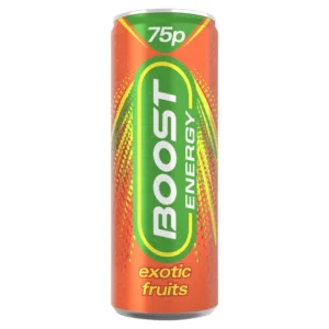 Boost Energy Exotic Fruits 250ml