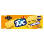 Jacob's TUC Cheese Sandwich Crackers 150g PMP £1.59